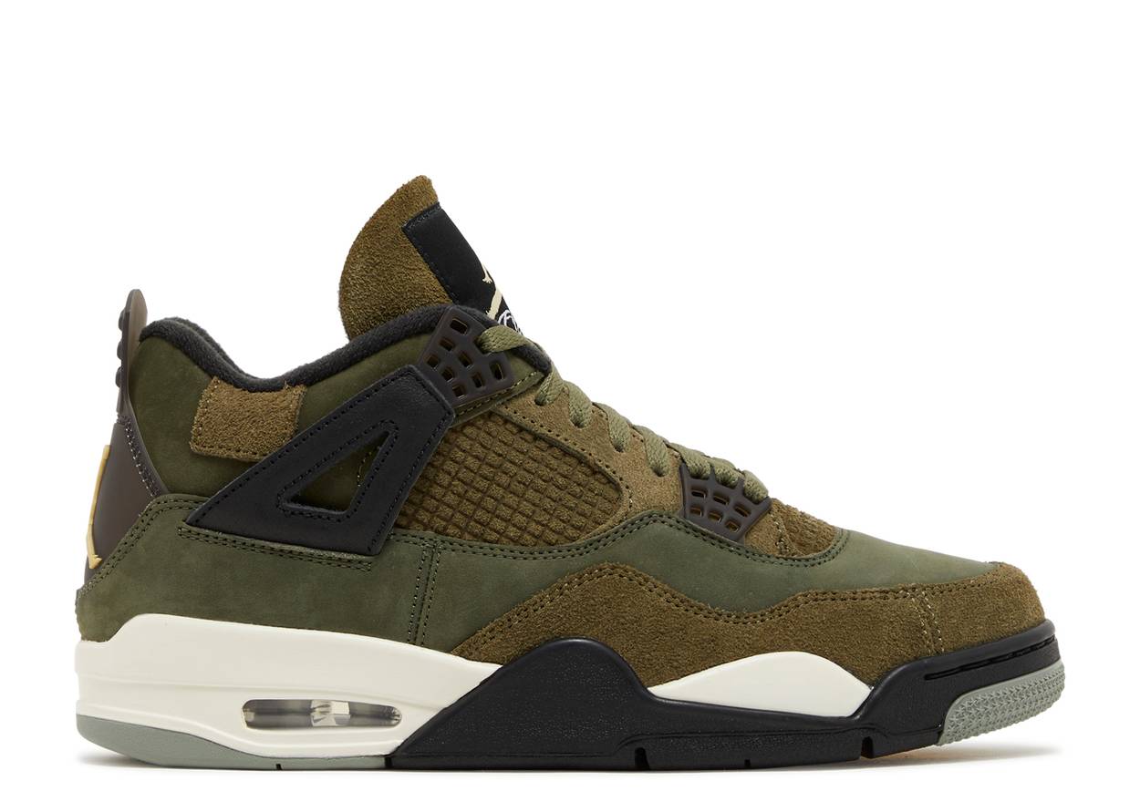 Air whiteneutral Jordan 4 Retro SE Craft Medium Olive