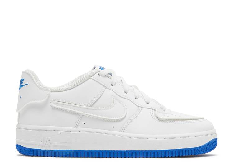 Second Chance - sail nike Air Force 1/1 White Royal Blue (GS) | NEW