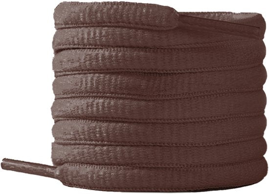 Oval Sneaker Laces Dark brown