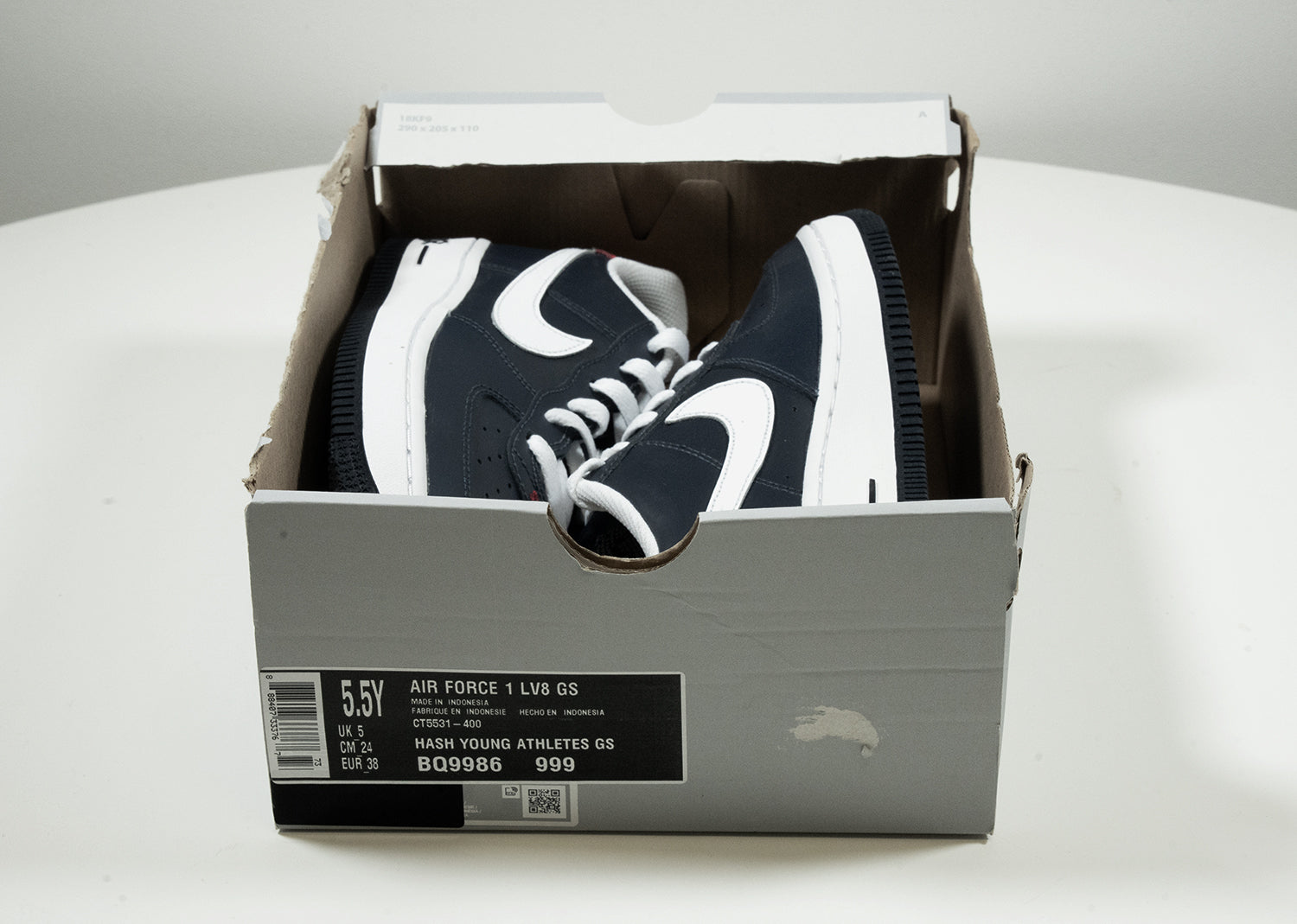 Second Chance - Nike Air Force 1 Blue Sport (GS) | NEW