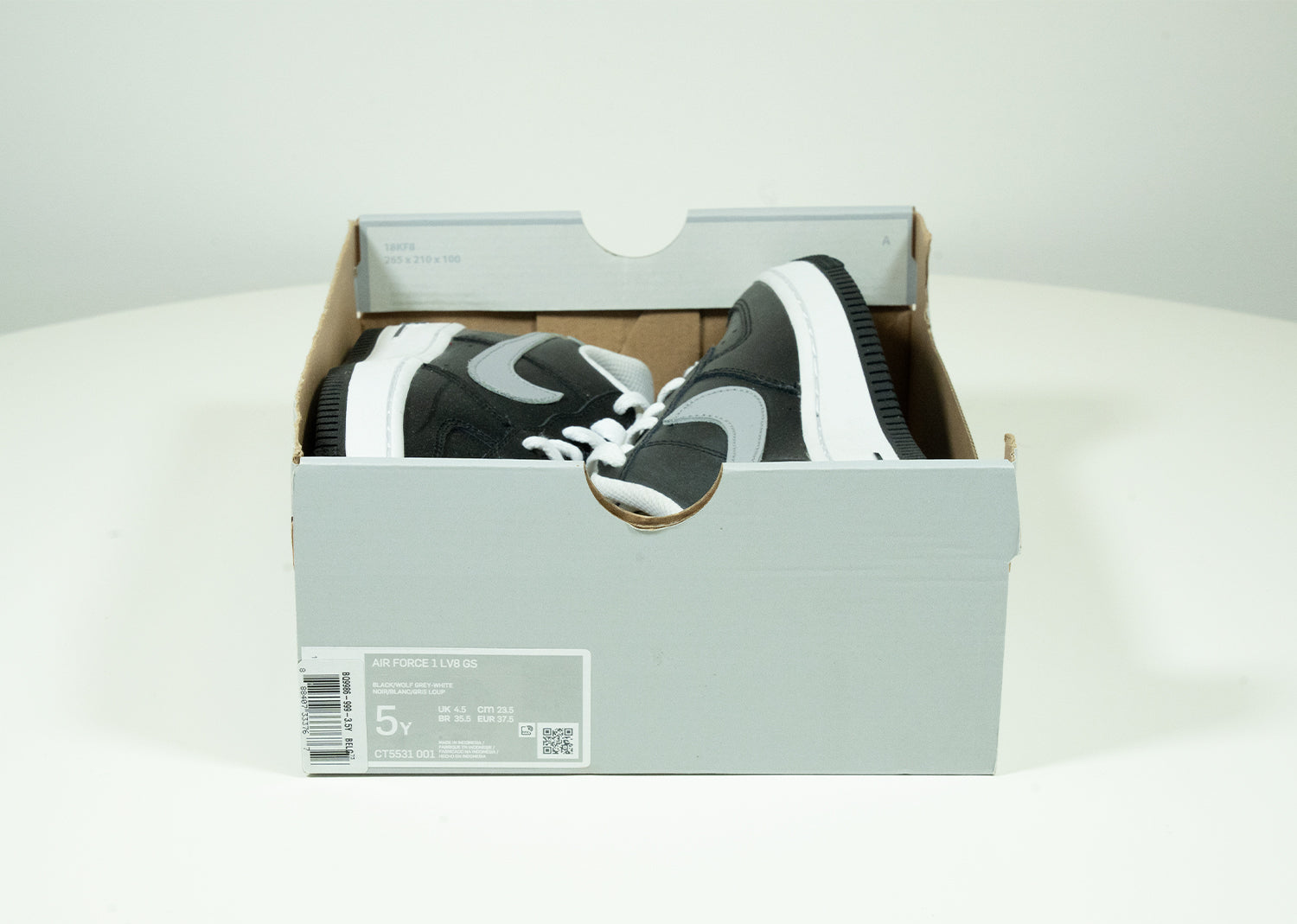 Second Chance - Nike Air Force 1 Black Sport GS - 37,5 | NEW
