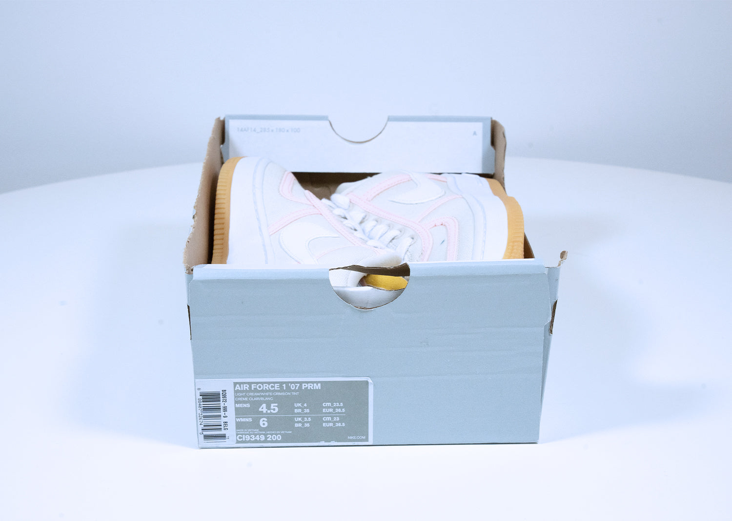 Second Chance - Nike Air Force 1 '07 Low Premium Light Cream Gum - 36,5 | NEW