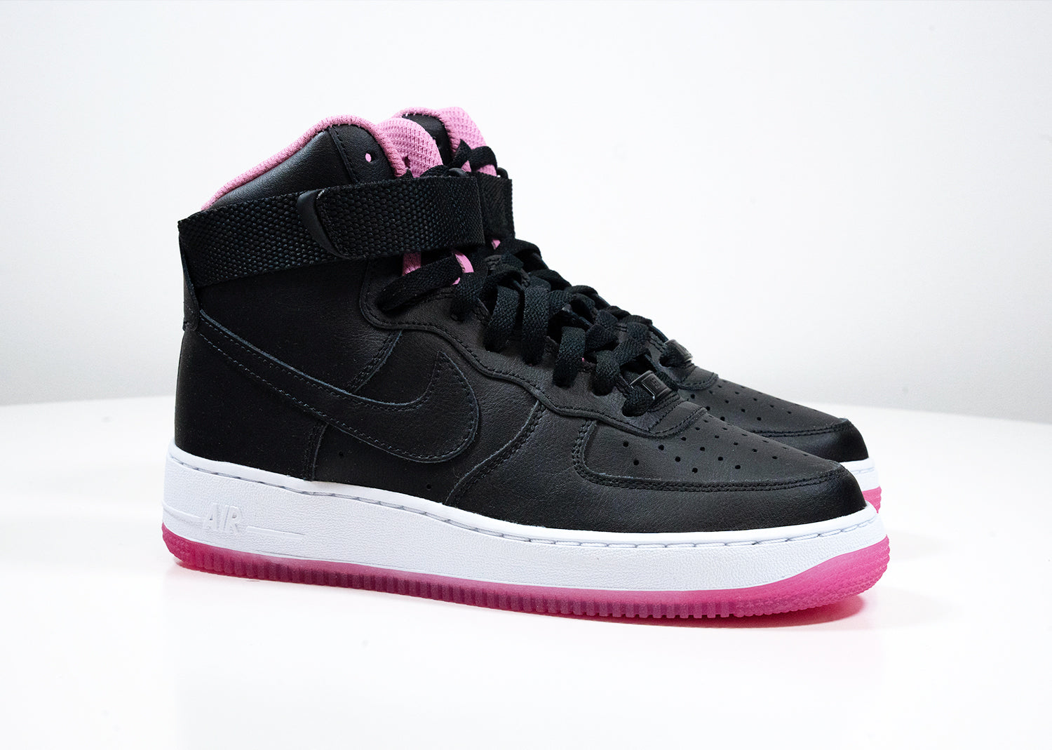Second Chance - Multi Nike Air Force 1 High ID Black/pink - 38,5 | NEW