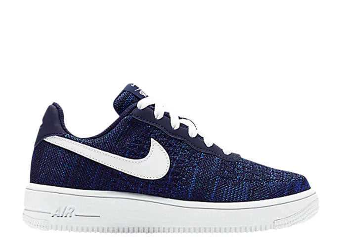 Second Chance - free Nike Air force 1 Flyknit Blue (GS) | NEW