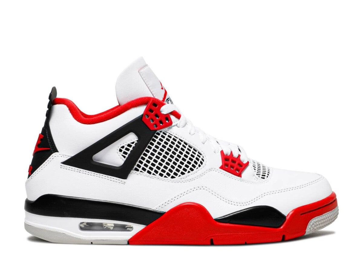 Air whiteneutral Jordan 4 Retro OG Fire Red