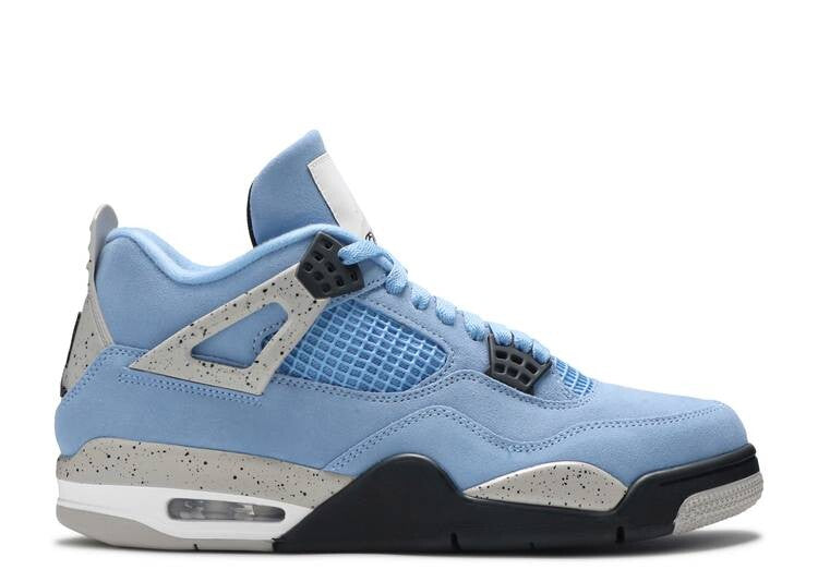 Air whiteneutral Jordan 4 Retro University Blue