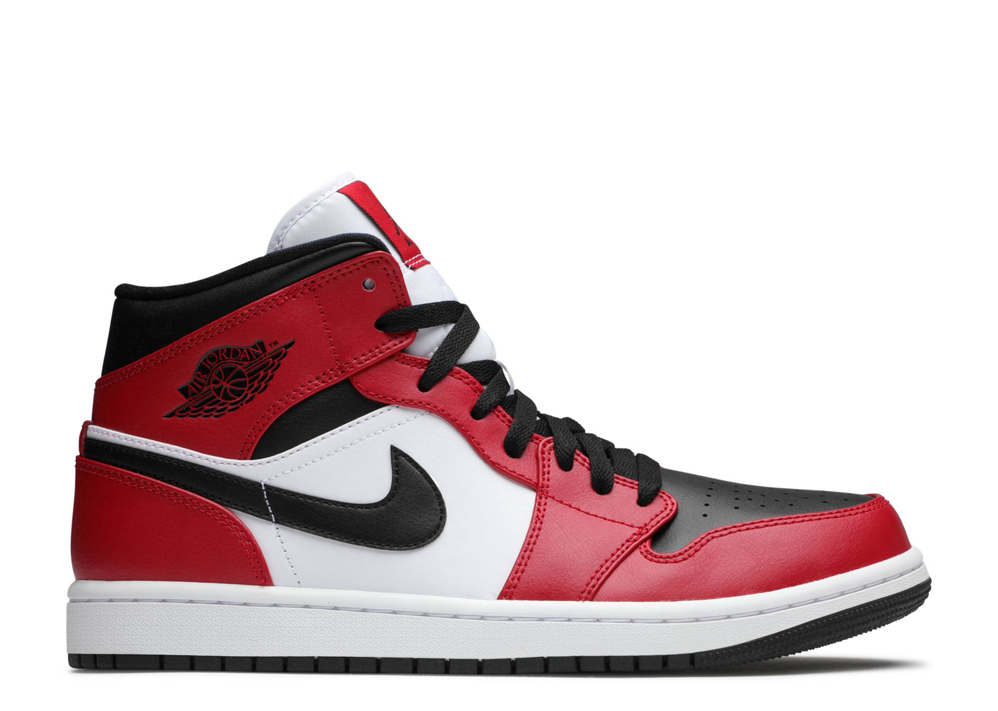 Air Jordan 1 Mid Chicago Toe
