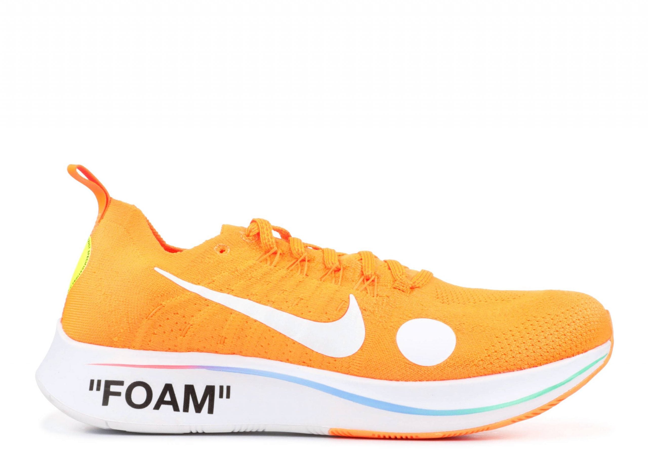 Off-White x nike for Zoom Fly Mercurial Flyknit Total Orange