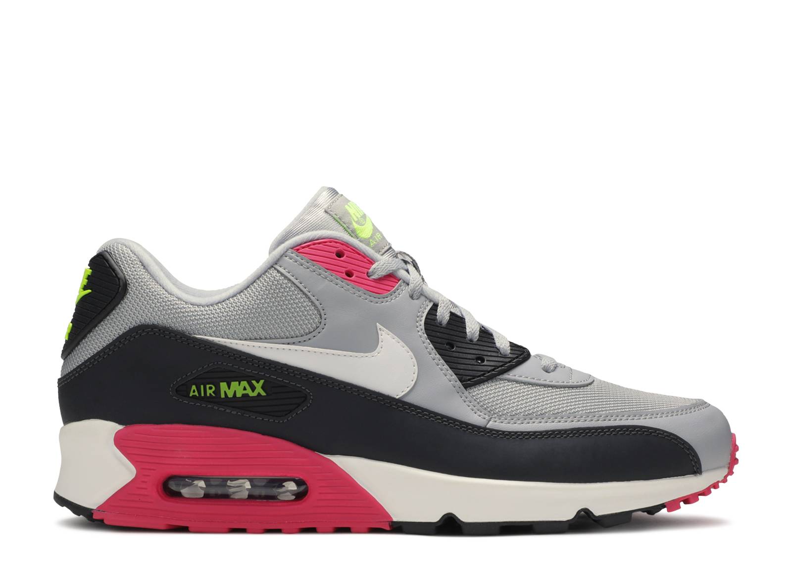 Nike Air Max 90 Wolf Grey Rush Pink