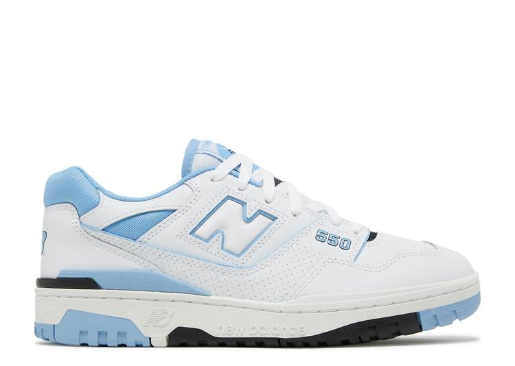 New Balance 550 UNC White University Blue