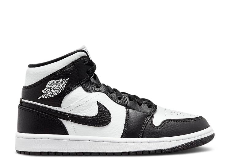 Jordan 1 Mid Split Black White/Homage (W)