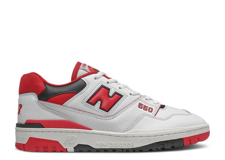 New Balance 550 Blanc Rouge