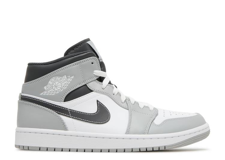 Air Jordan 1 Mid Light Smoke Grey Anthracite