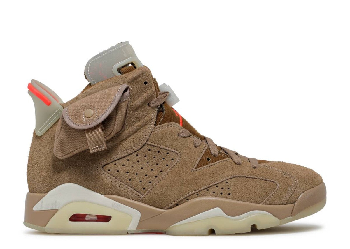 Air Jordan paul 6 Retro Travis Scott British Khaki