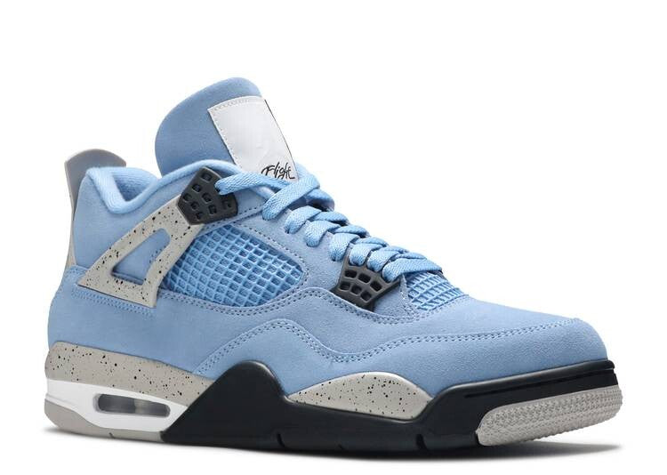 Air whiteneutral Jordan 4 Retro University Blue