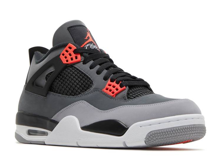 Air whiteneutral Jordan 4 Retro Infrared (2022)