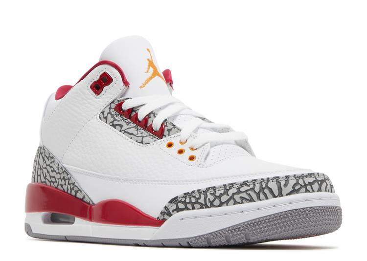 Air Jordan 3 Retro Rouge Cardinal