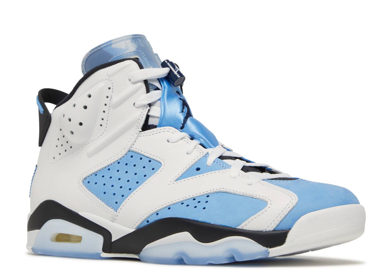 Jordan paul 6 Retro UNC White