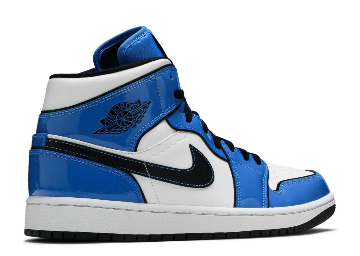 Air Jordan 1 Mid Signal Bleu