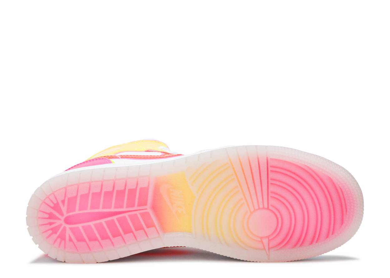 Air Jordan 1 Mid Edge Glow (GS)