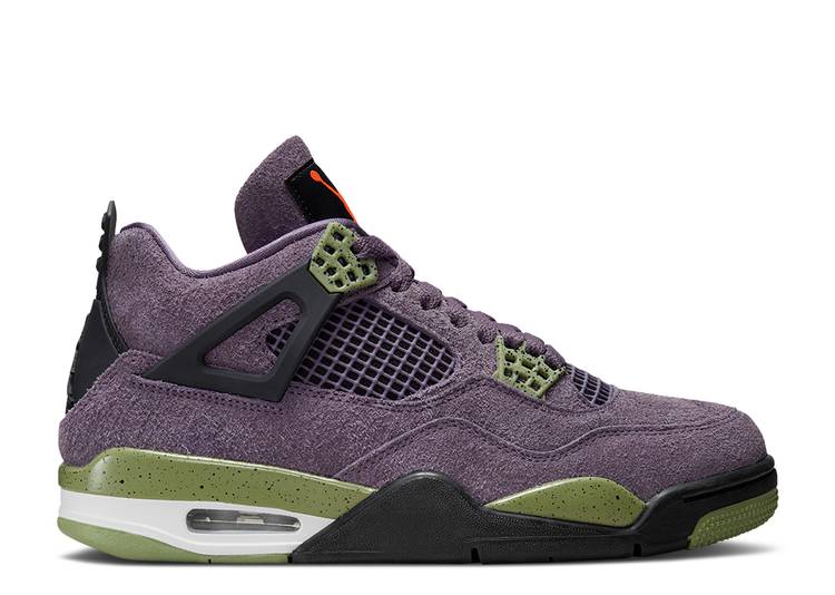 Air whiteneutral Jordan 4 Retro Canyon Purple (W)