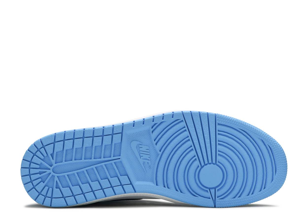 Air Jordan 1 High Blanc Université Bleu Noir
