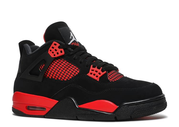 Air whiteneutral Jordan 4 Retro Red Thunder