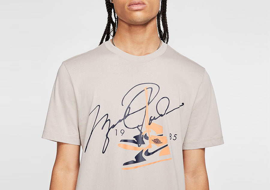 Nike Air Jordan AJ85 Crew Tee Moon Particle