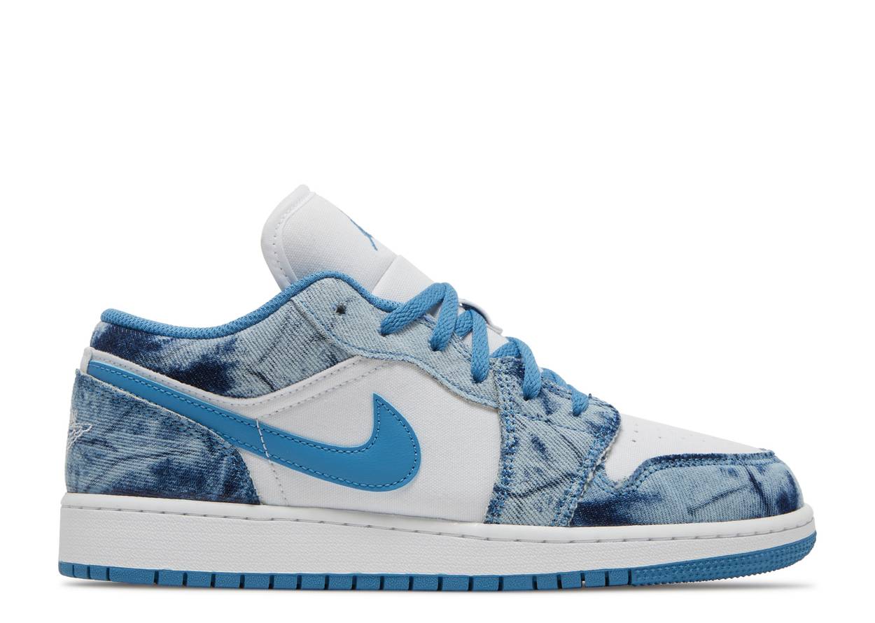 Air Jordan 1 Low Washed Denim (GS)