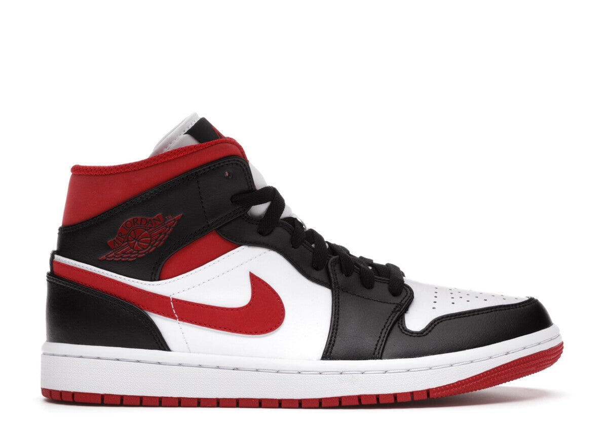 Air Jordan 1 Mid Gym Red Black White
