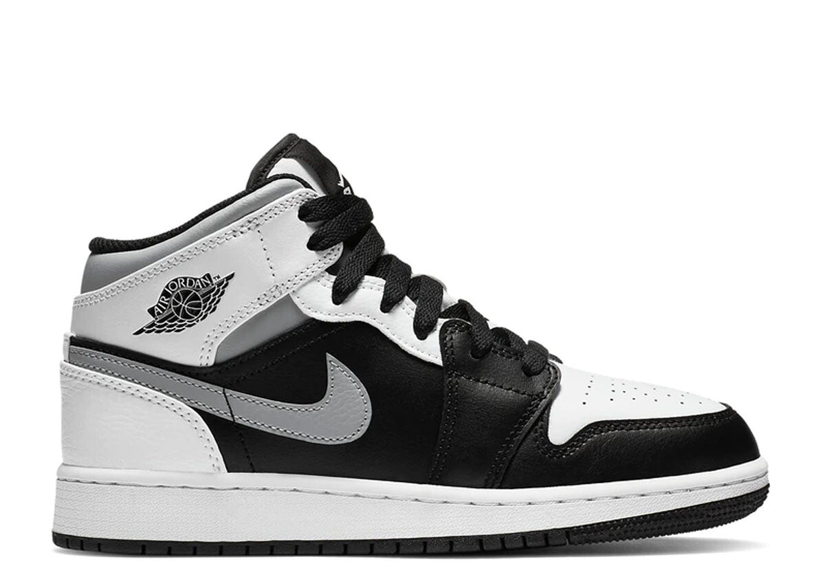 Air Jordan 1 Mid White Shadow (GS)