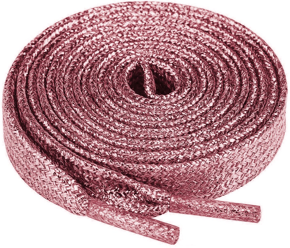 Glitter Shoe Laces Flat