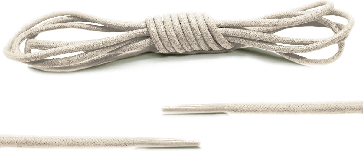 Round Shoelaces Waxed - 2mm