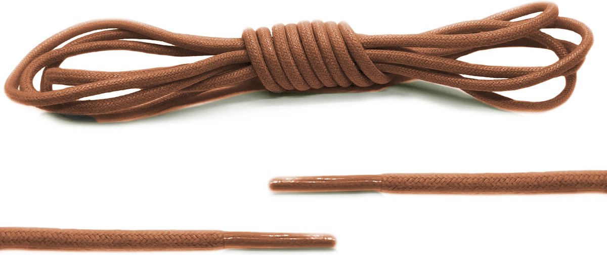 Round Shoelaces Waxed - 2mm