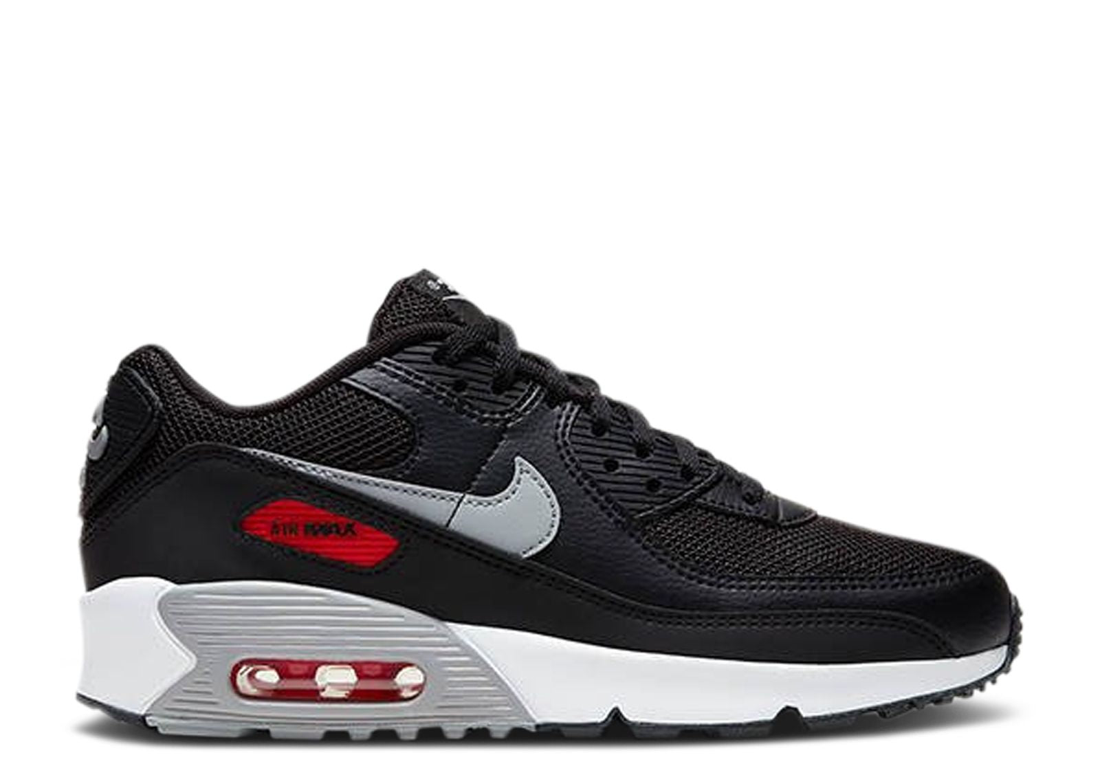 Tweede Kans - Nike Air Max 90 Zwart Partikel Grijs (GS) - 38.5 | NIEUW