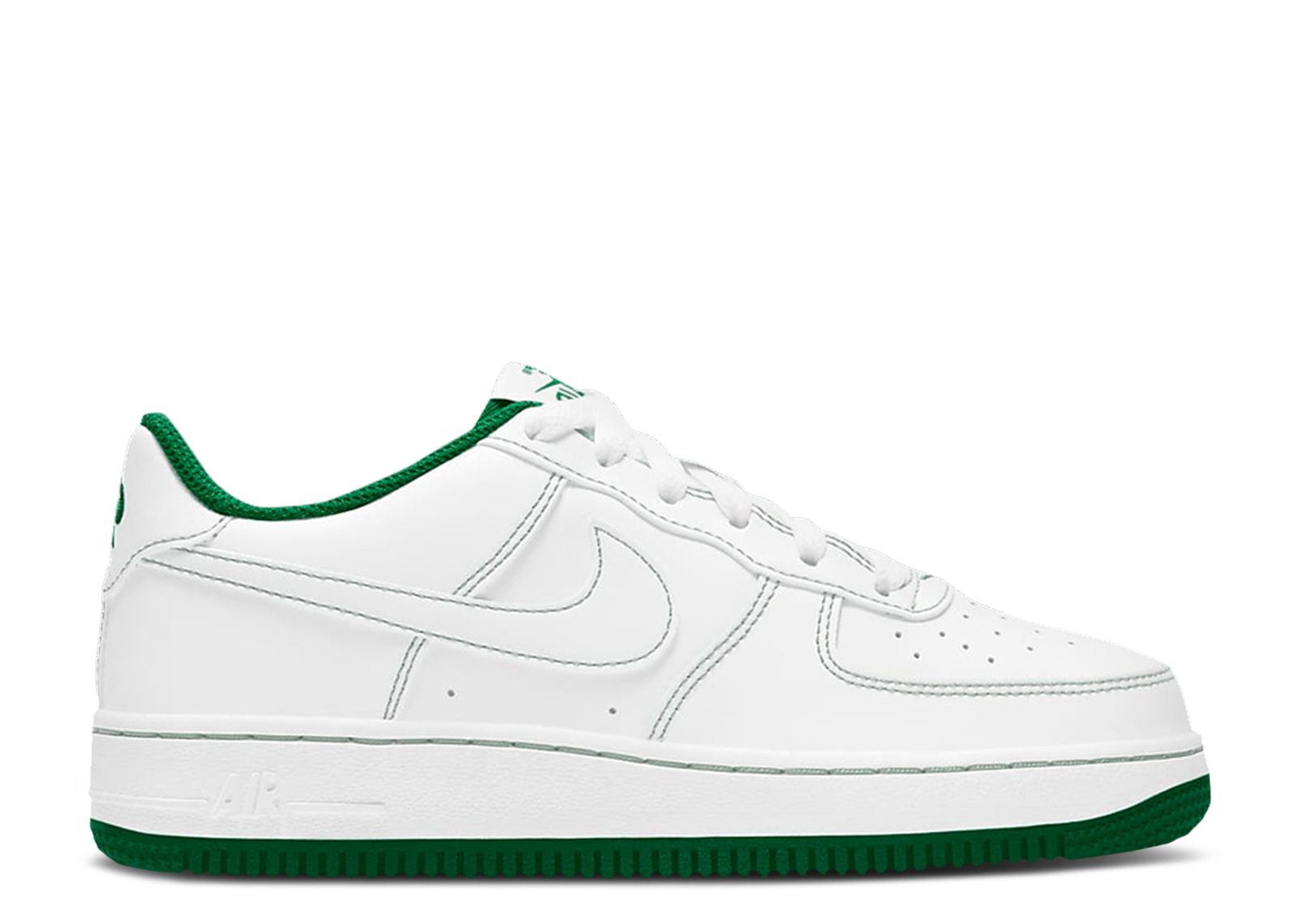 Tweedekans - Nike Air Force 1 Low Wit Pine Green (GS) - 37,5 | NIEUW