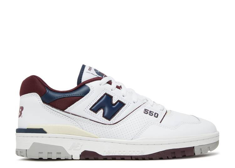 New Balance 550 Indigo & Burgundy