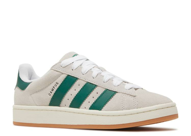 Adidas Campus 00s Crystal White Dark Green (W)