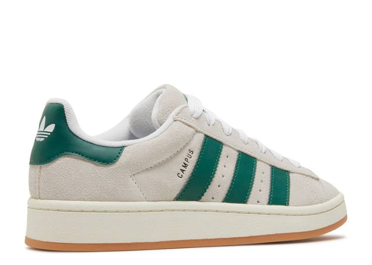 Adidas Campus 00s Crystal White Dark Green (W)