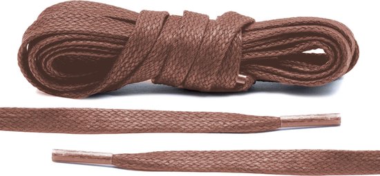 Flat Wax Laces Brown