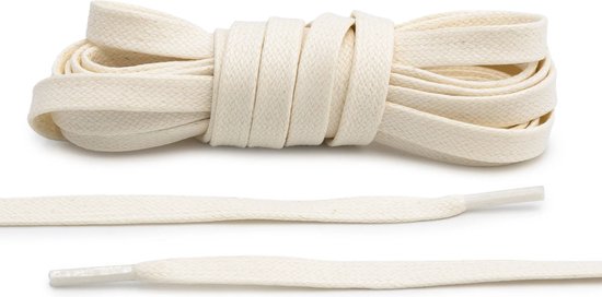 Flat Wax Laces Cream