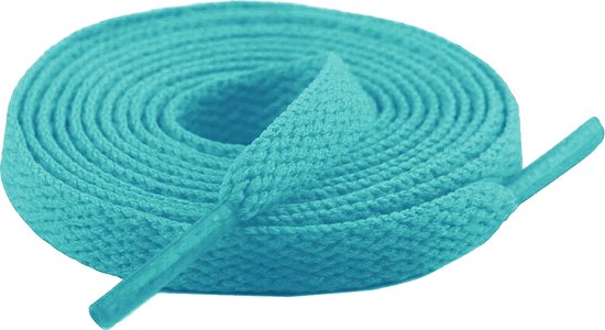 Flat Shoelaces 8mm - Turqouise