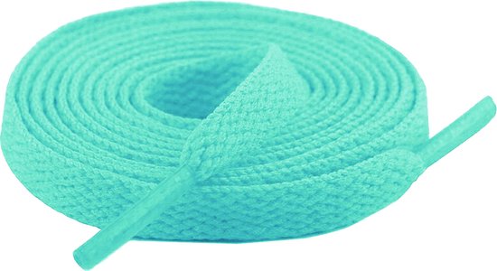 Flat Shoelaces 8mm - Pastel Mint