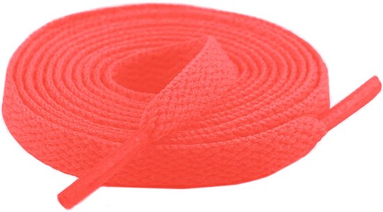 Flat Shoelaces 8mm - Salmon