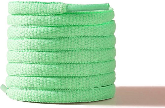 Oval Sneaker Laces Mint Green