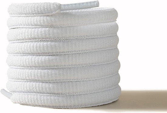 Oval Sneaker Laces White