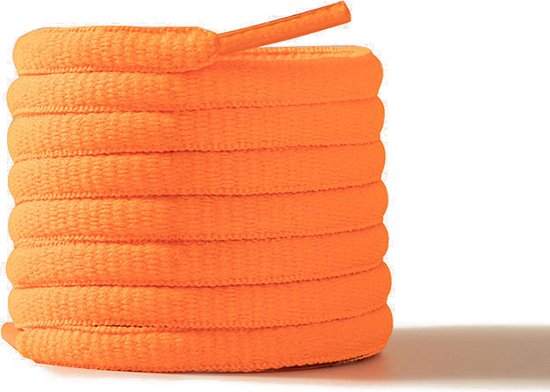 Oval Sneaker Laces Orange