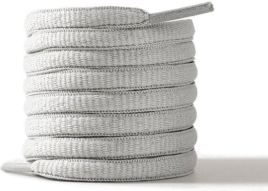 Oval Sneaker Laces Grey