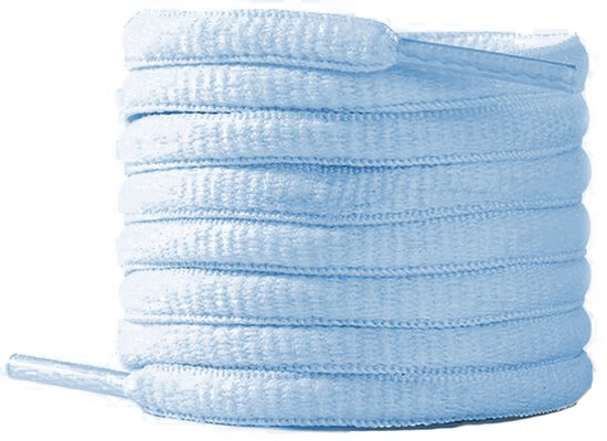 Oval Sneaker Laces Light Blue