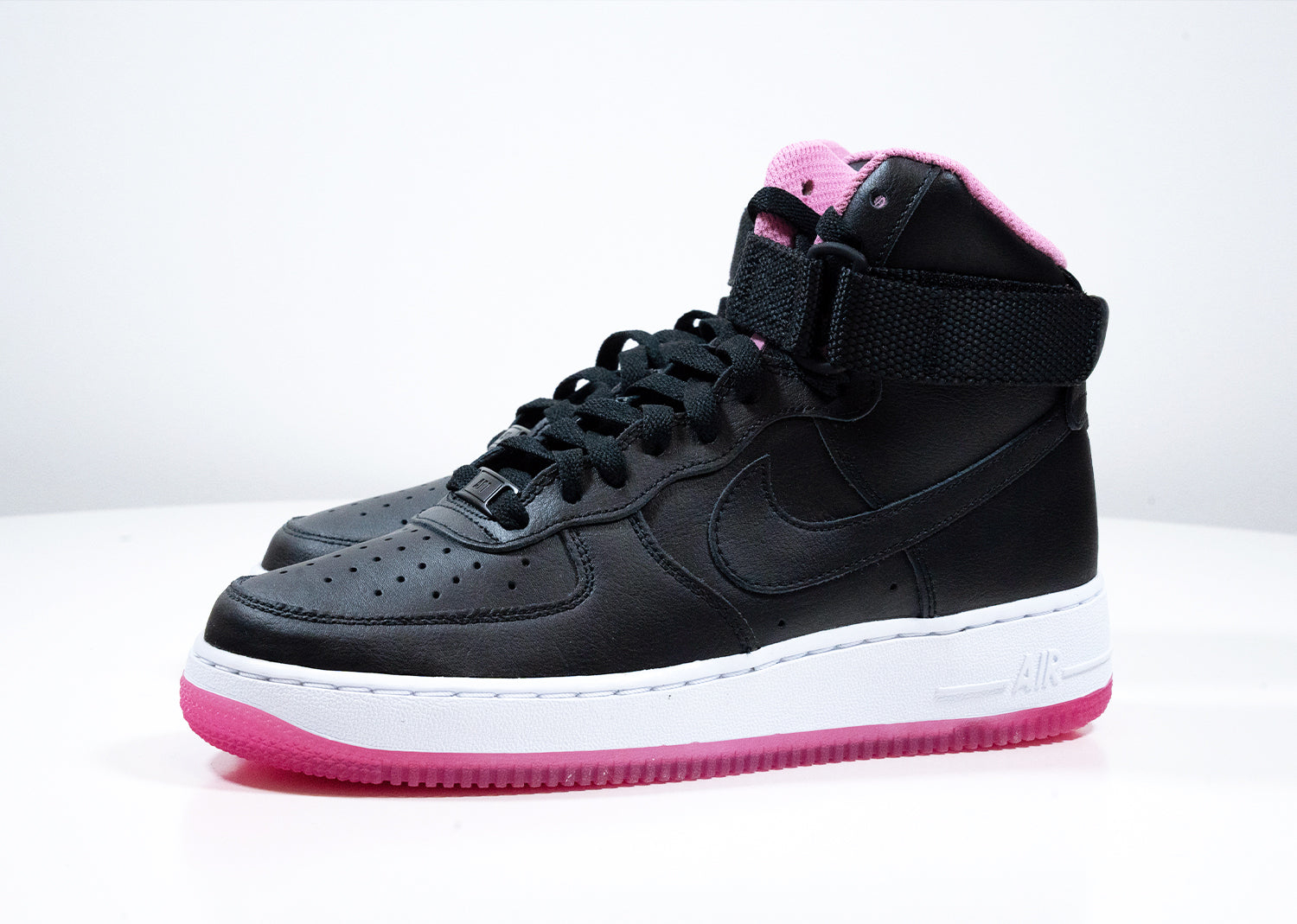 Second Chance - Nike Air Force 1 High ID Black/pink - 38,5 | NEW